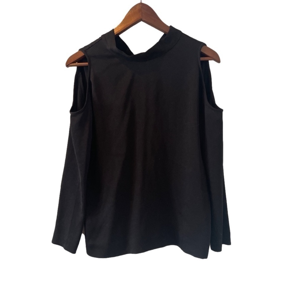 Aritzia Wilfred Cold Shoulder Silk Blouse - Picture 2 of 11